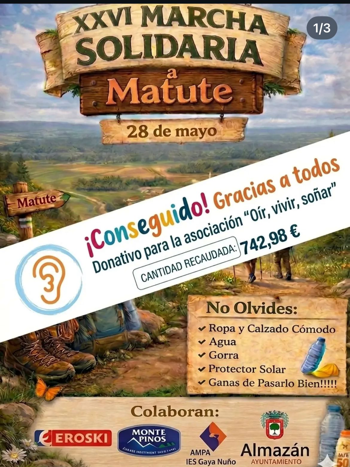 Lee más sobre el artículo XXVI Marcha Solidaria a MATUTE